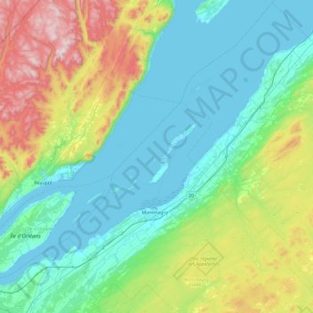 Mappa topografica Les Petites Roches, altitudine, rilievo
