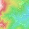 Mappa topografica Frasiccia, altitudine, rilievo