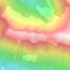 Mappa topografica Mount Barr, altitudine, rilievo