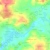 Mappa topografica La Motte aux Vesques, altitudine, rilievo