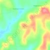 Mappa topografica Pine Hill, altitudine, rilievo