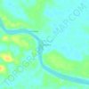 Mappa topografica São Francisco, altitudine, rilievo