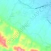 Mappa topografica San Joaquin, altitudine, rilievo