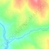 Mappa topografica Matisi B, altitudine, rilievo