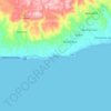 Mappa topografica Lila, altitudine, rilievo