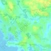 Mappa topografica Cambéniac, altitudine, rilievo