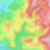 Mappa topografica Bois de la Cascade, altitudine, rilievo