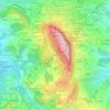 Mappa topografica Cà Mazzocchetto, altitudine, rilievo