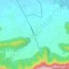 Mappa topografica Wadki, altitudine, rilievo