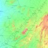 Mappa topografica Sirohi, altitudine, rilievo