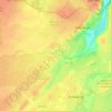 Mappa topografica Порицы, altitudine, rilievo