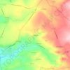 Mappa topografica Fougeolles, altitudine, rilievo