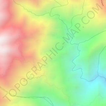 Mappa topografica El Maco, altitudine, rilievo