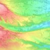 Mappa topografica Boschi, altitudine, rilievo