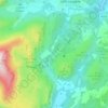Mappa topografica Holme Ground, altitudine, rilievo