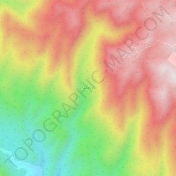 Mappa topografica Seslice, altitudine, rilievo