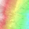 Mappa topografica Fornazzo, altitudine, rilievo