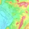 Mappa topografica Les Colombis, altitudine, rilievo