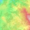Mappa topografica Dezéjouls, altitudine, rilievo
