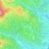 Mappa topografica La Piat, altitudine, rilievo