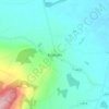 Mappa topografica Rosenallis, altitudine, rilievo