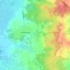 Mappa topografica Lehrsbüttel, altitudine, rilievo