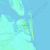 Mappa topografica Pazhaverkadu, altitudine, rilievo