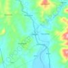 Mappa topografica Sibagat, altitudine, rilievo