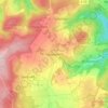 Mappa topografica Hannebach, altitudine, rilievo