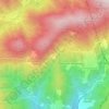 Mappa topografica Bussoli, altitudine, rilievo