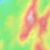 Mappa topografica Australian Alps, altitudine, rilievo