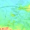 Mappa topografica Belgern, altitudine, rilievo