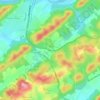Mappa topografica Peak, altitudine, rilievo