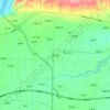 Mappa topografica 高村乡, altitudine, rilievo