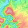 Mappa topografica Rath, altitudine, rilievo