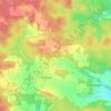 Mappa topografica Bellahn, altitudine, rilievo