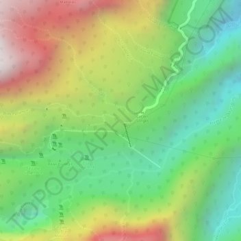 Mappa topografica PK 16, altitudine, rilievo