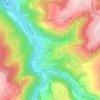 Mappa topografica Nußbaum, altitudine, rilievo