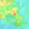 Mappa topografica Holzbergturm, altitudine, rilievo