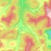 Mappa topografica Chilpi, altitudine, rilievo
