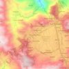 Mappa topografica Western Buyagan, altitudine, rilievo