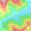 Mappa topografica Volterrano, altitudine, rilievo