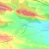 Mappa topografica Castrillo de los Polvazares, altitudine, rilievo