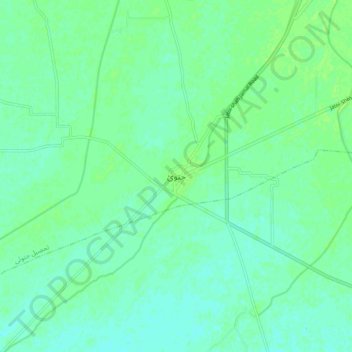 Mappa topografica Jatoi, altitudine, rilievo
