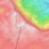 Mappa topografica Intzako Dorrea, altitudine, rilievo