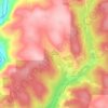 Mappa topografica Owltown, altitudine, rilievo