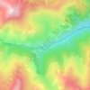 Mappa topografica Roya, altitudine, rilievo