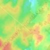 Mappa topografica Mont du Renard, altitudine, rilievo