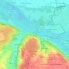Mappa topografica Mont Soreau, altitudine, rilievo