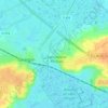 Mappa topografica La Trouparderie, altitudine, rilievo